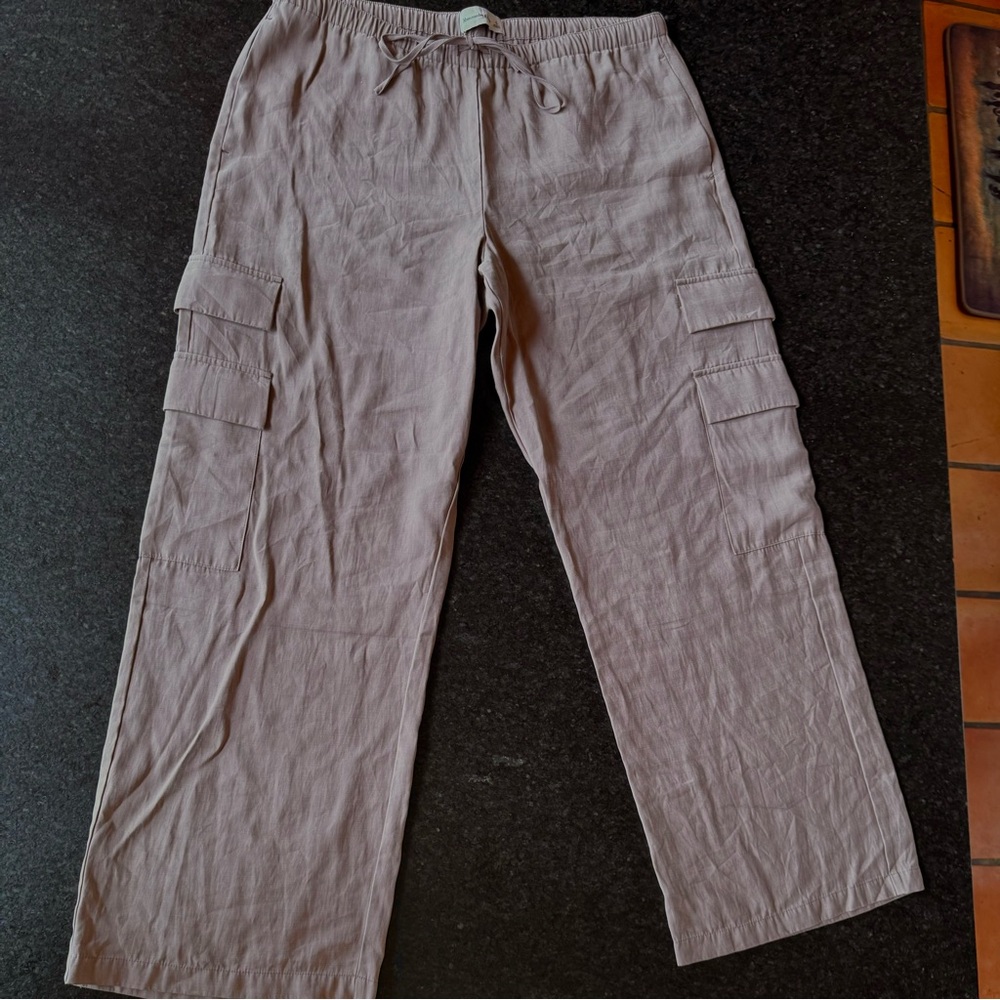 Abercrombie and Fitch Flowy Khakis